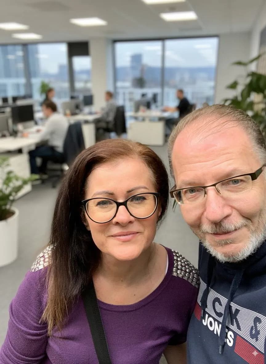 Bernadette Lukschal und Konstantin Haslauer - Das ASSISTOPLUS Team