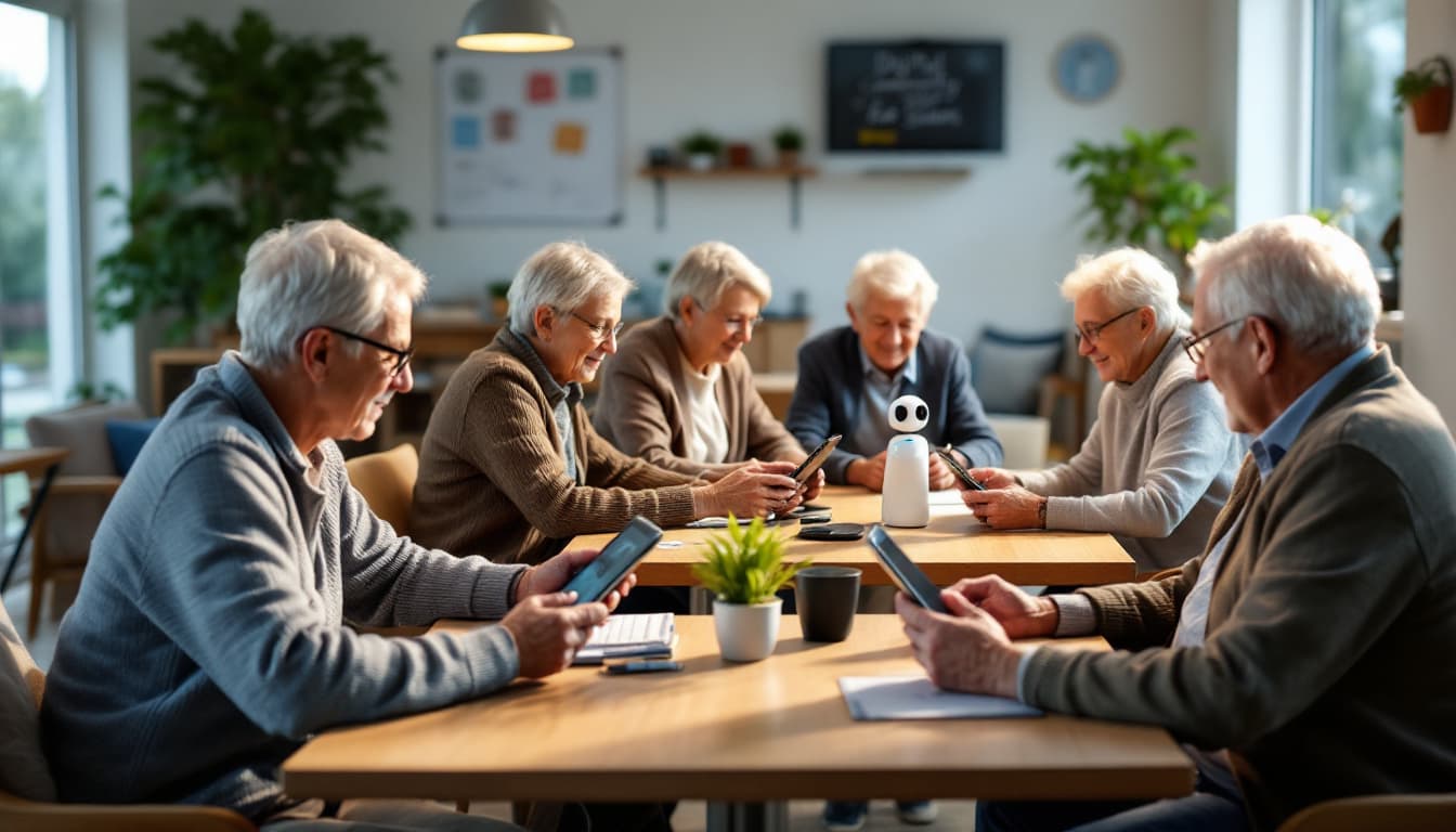Digitale Gemeinde 2035 für Senioren verstehen